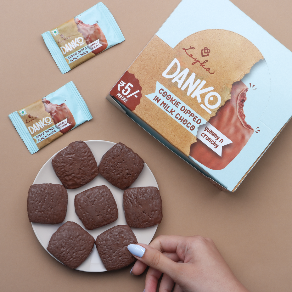 Danko - Cookies Dipped in Milk Choco