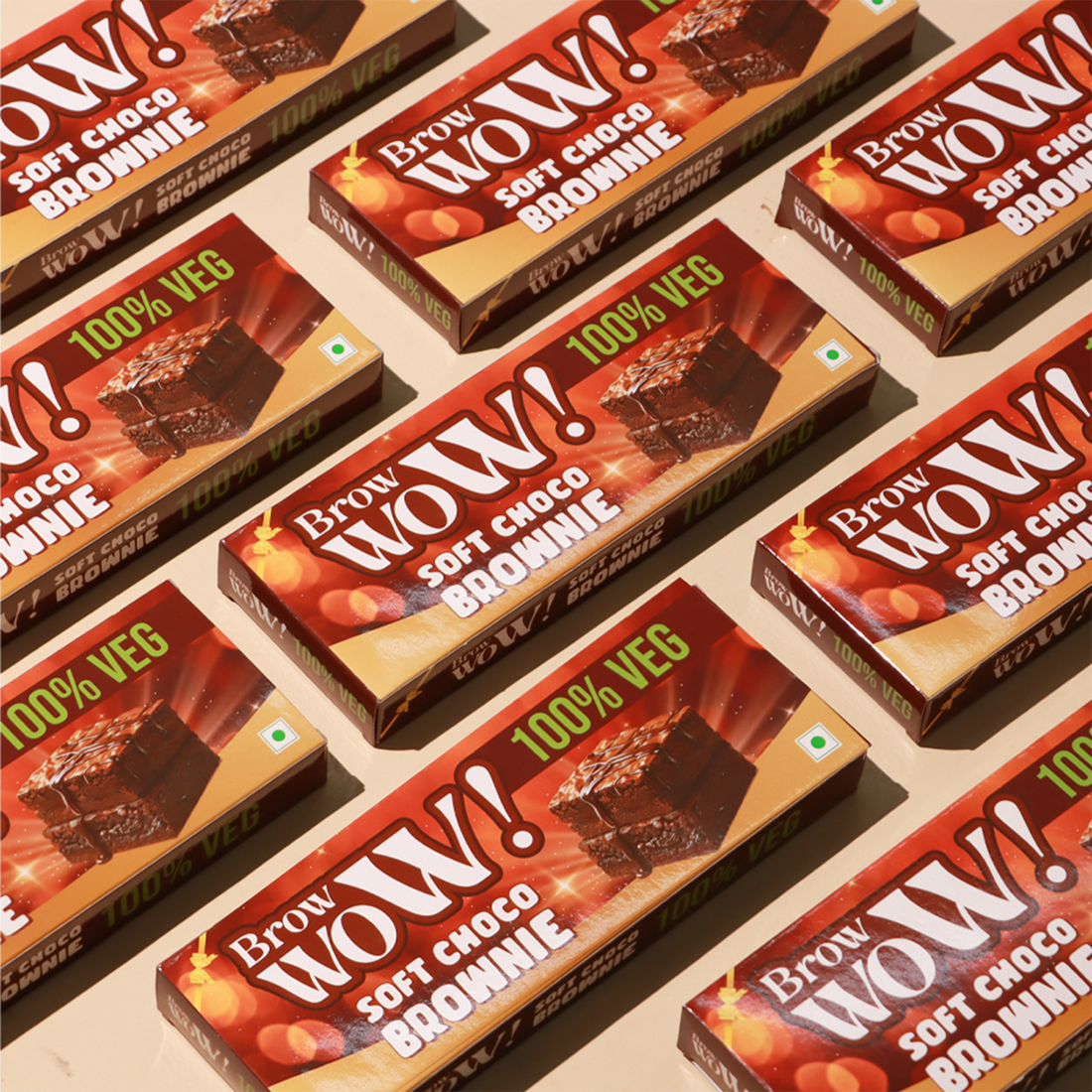 BrowWow - Soft Choco Brownie (4 pcs) Box