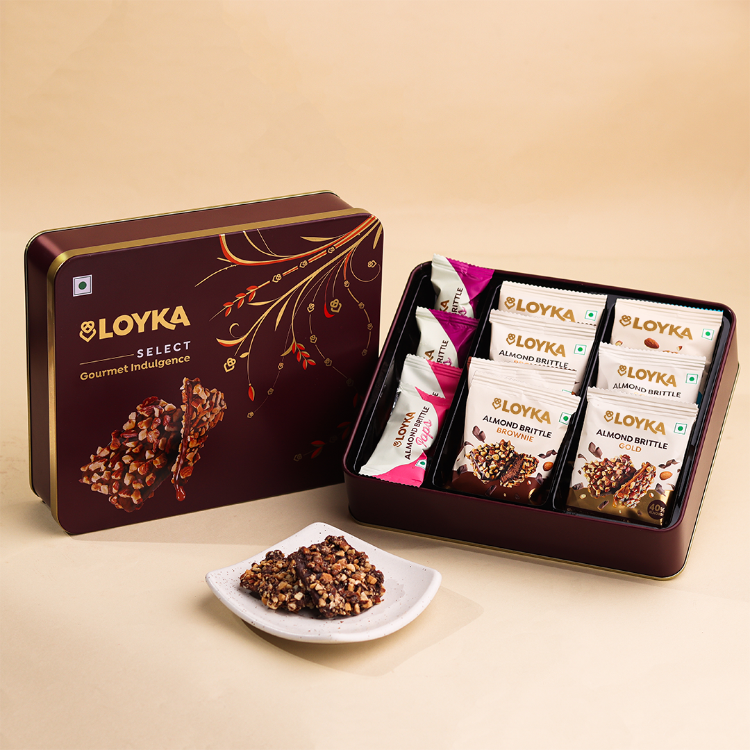 Loyka Select Majestic Maroon Tin (Reusable) Box