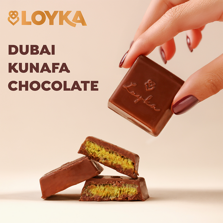 Dubai Kunafa Chocolate Bites