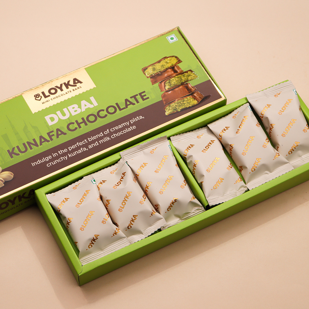 Dubai Kunafa Chocolate Bites